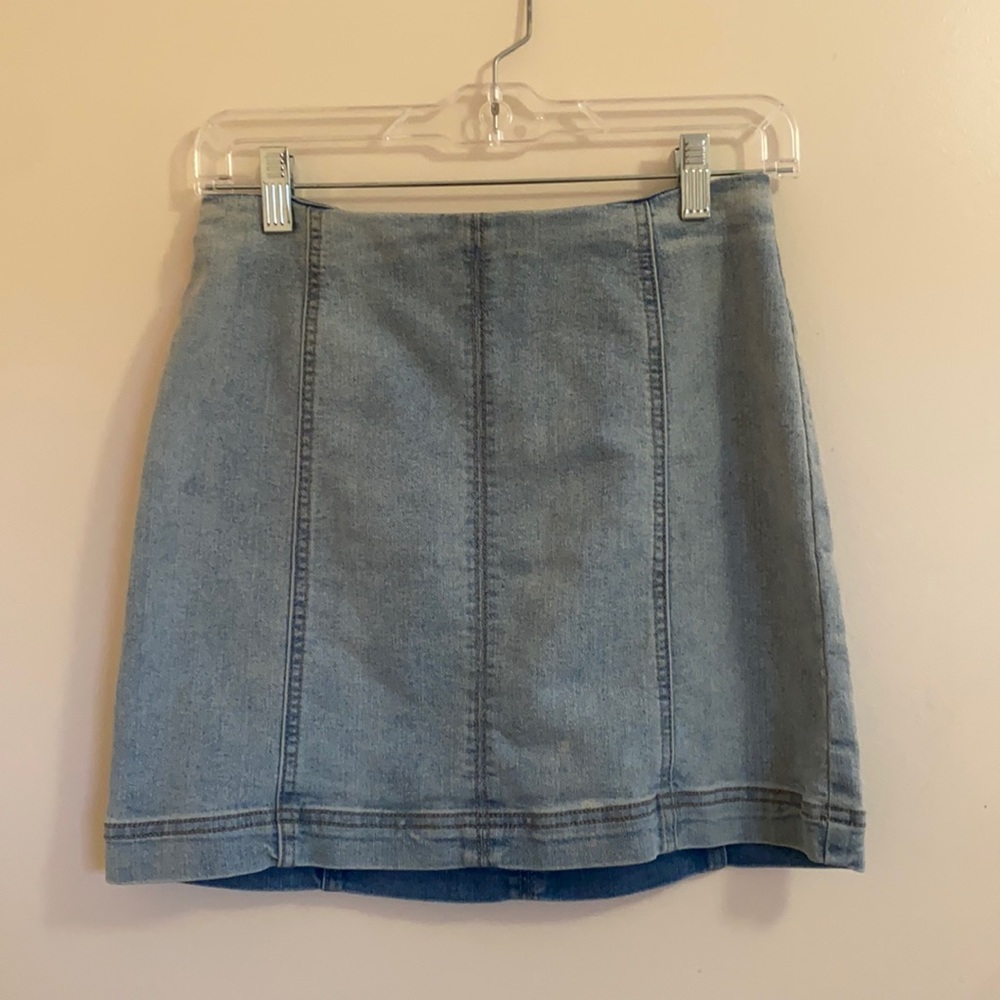 Denim skirt